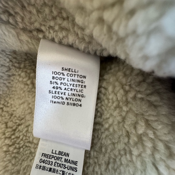 L. L. Bean Buffalo Plaid Jacket Medium Women’s - Picture 8 of 9